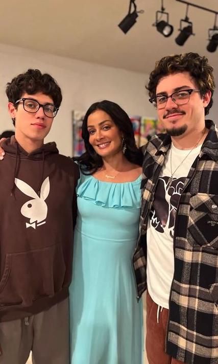 Dayanara Torres y sus hijos