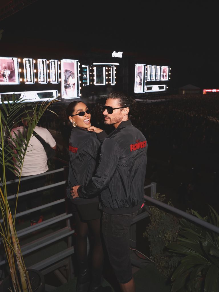 Galilea y su novio, Isaac Moreno