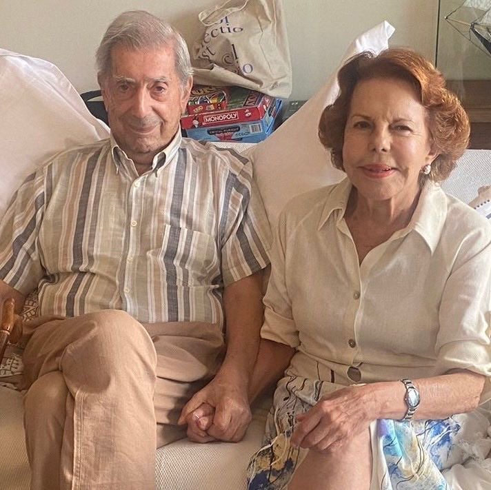 Las imágenes más familiares de Mario Vargas Llosa