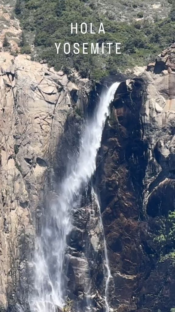 Ana Patricia Gámez en Yosemite 