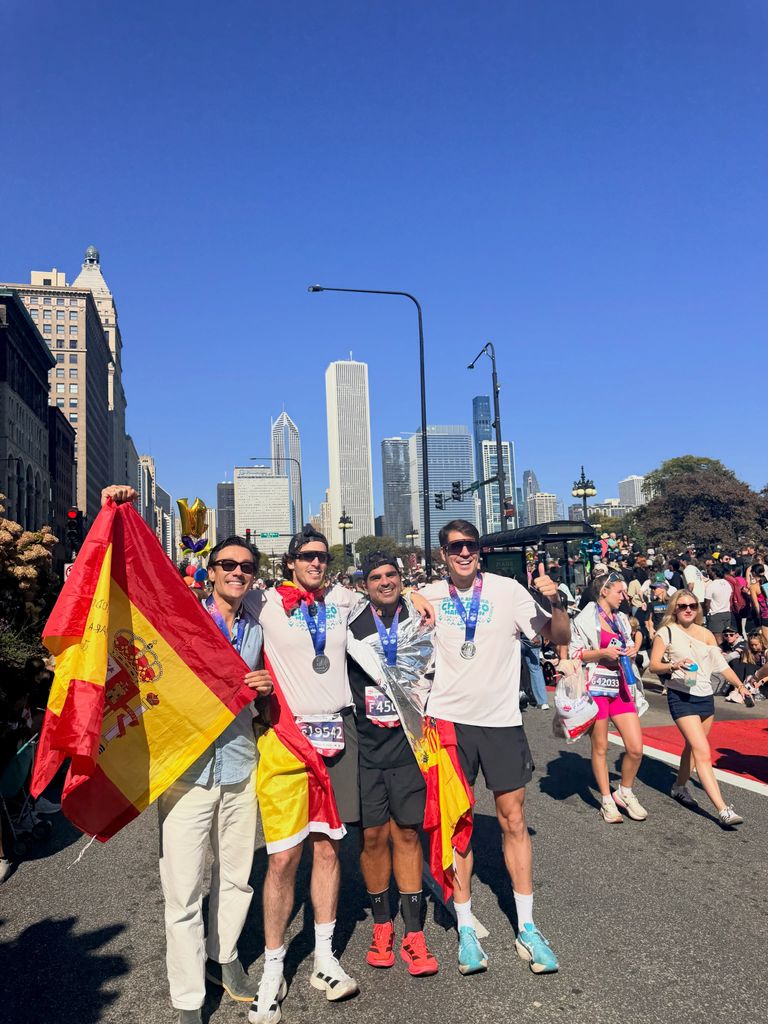 "5 de 6 grandes maratones completadas. Esta ha significado un poco más", ha dicho en sus redes