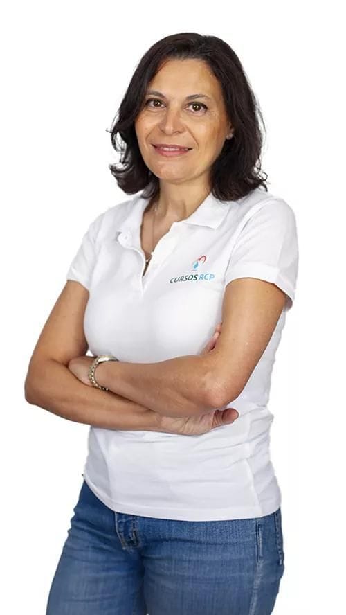 Dra. Pilar Durán, médico especialista en Anestesiología y Reanimación, experta en Soporte Vital y directora de CursosRCP.com