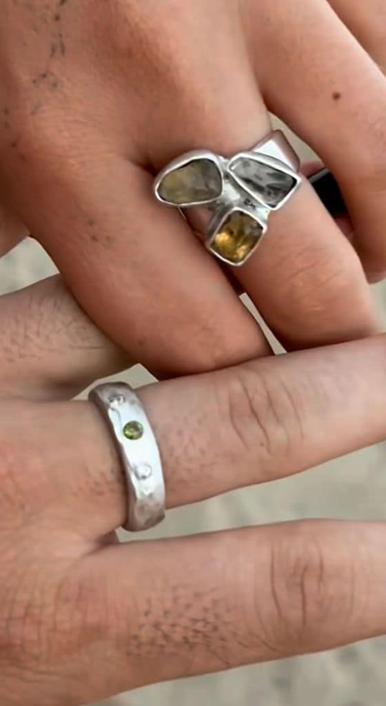 Alba Díaz con anillos en Bali