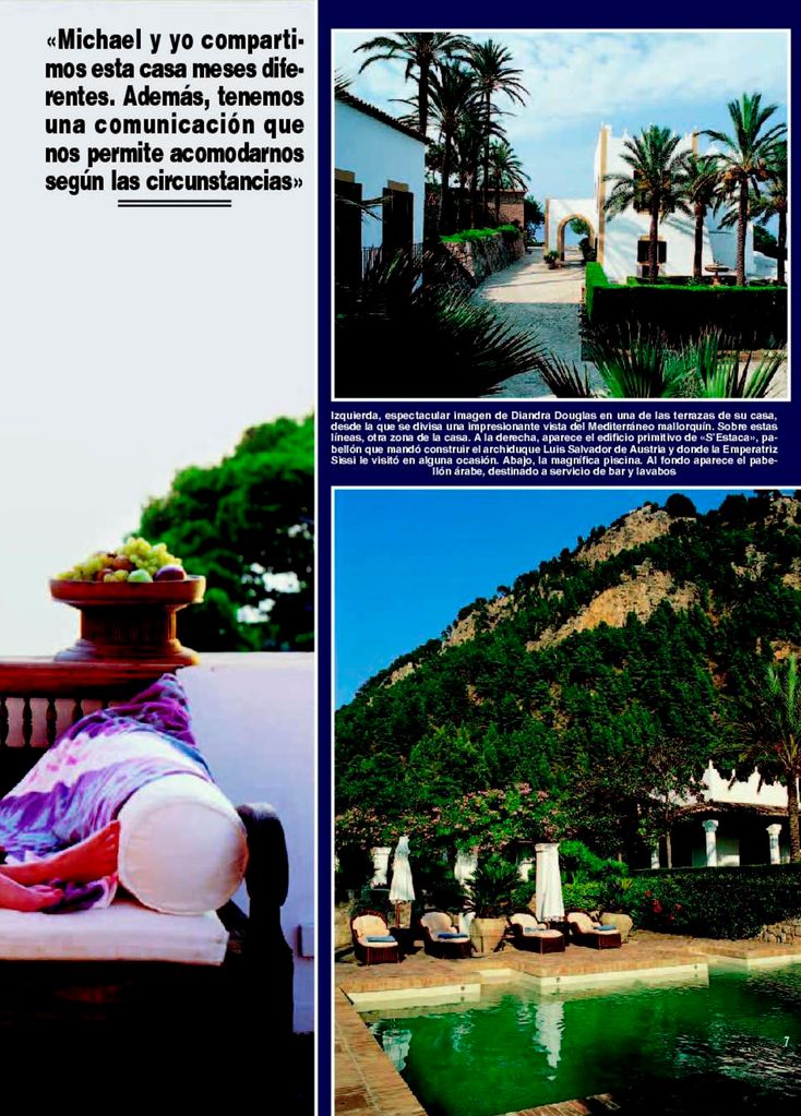 Diandra Douglas casa mallorca HOLA