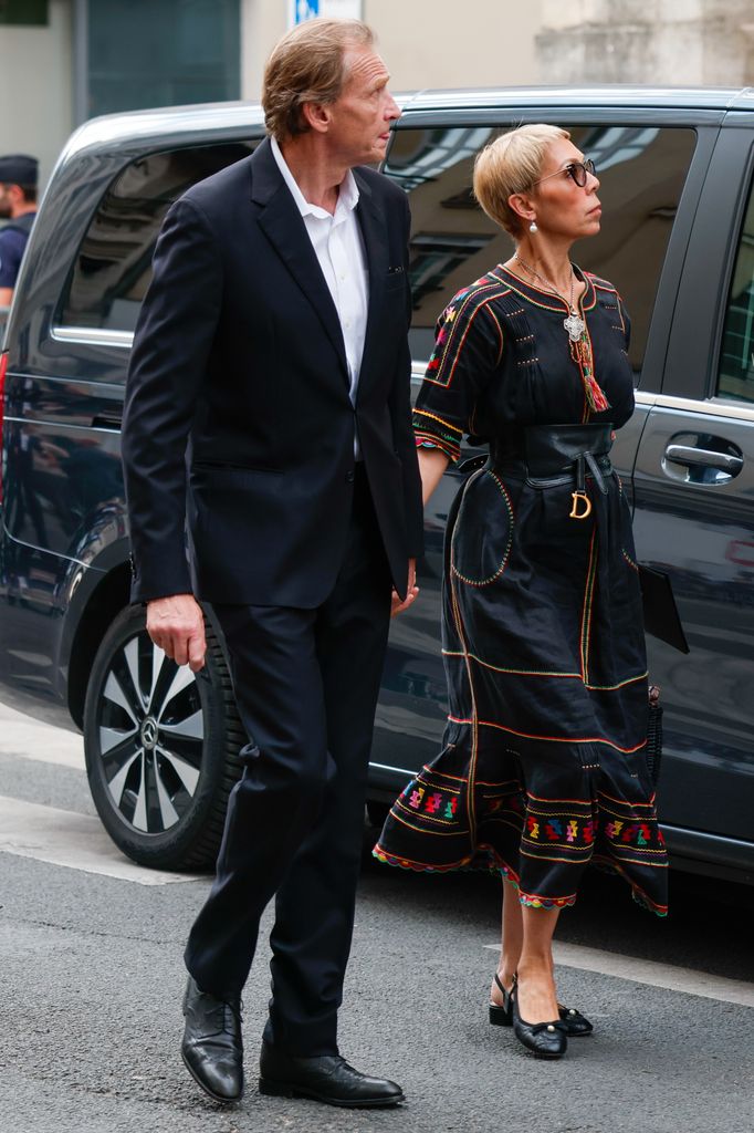 El auto en el que viajaban Nicolas Altmayer y Mathilde Favier se impactó con un vehículo de carga.