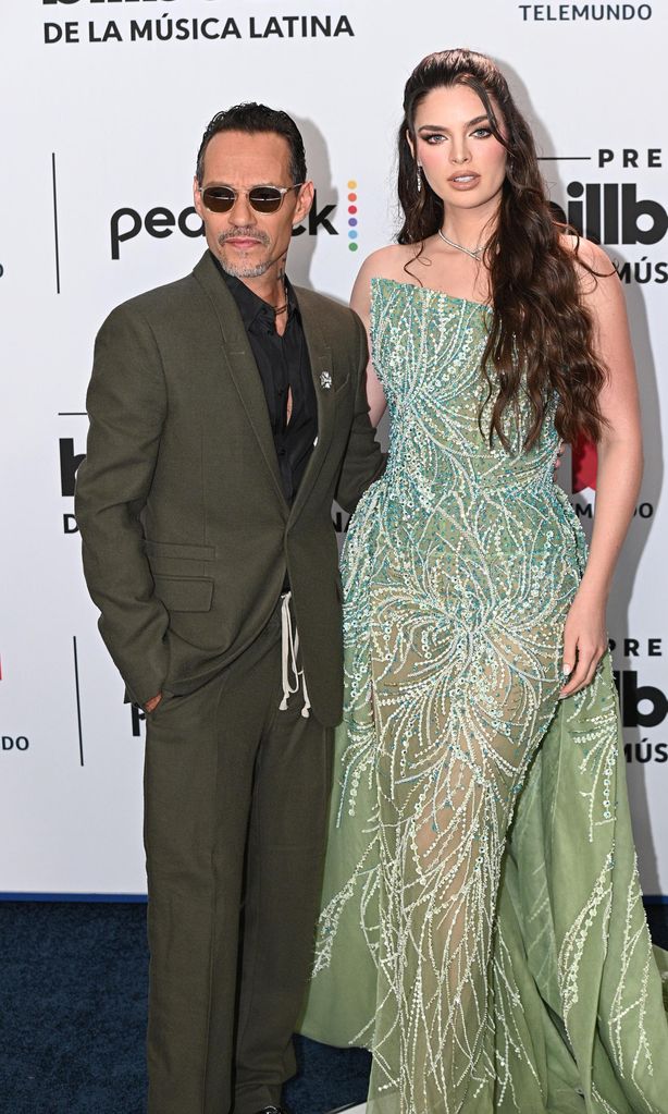Marc Anthony y Nadia Ferreira