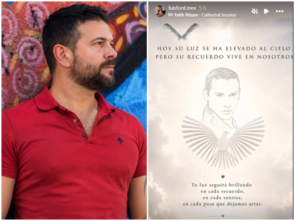 Luis Font se despidió de su amigo Manolo Arjona.