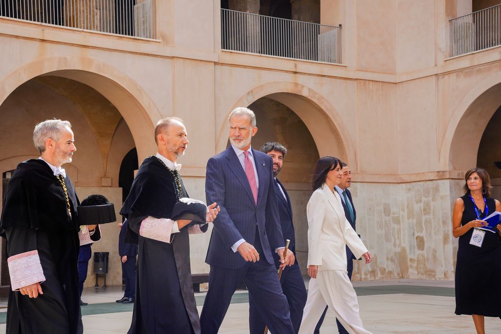El jefe del Estado ha presidido la apertura de las universidades públicas