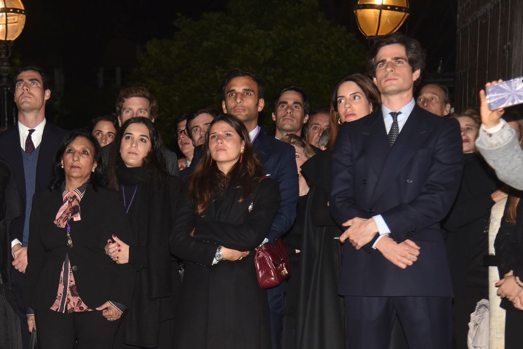 Cayetana Rivera, Eugenia Martinez, Sofia Palazuelo y Fernando Frizt James de Irujo Cayetana Rivera, Eugenia Martinez, Sofia Palazuelo y Fernando Frizt James de Irujo 