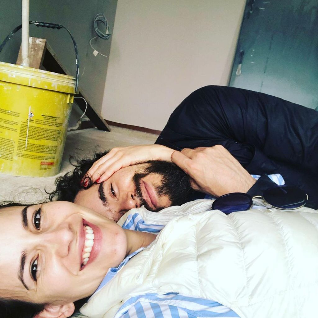 Laura Londoño y su esposo