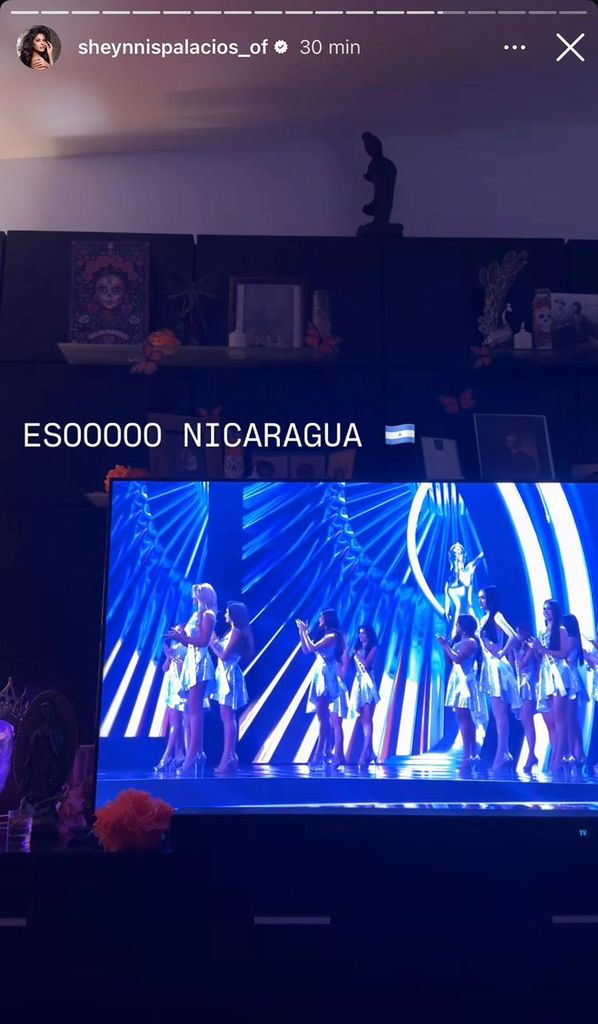 Sheynnis Palacios celebró emocionada la clasificación de Itza Castillo a las primeras 30 finalistas