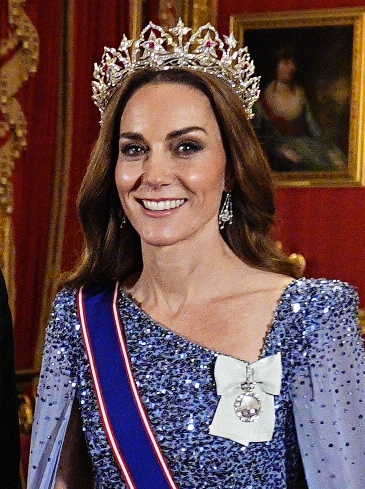 Kate Middleton en el banquete de Estado para el presidente de Alemania, Frank-Walter Steinmeier.