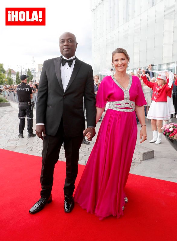 Marta Luisa de Noruega y Durek Verrett