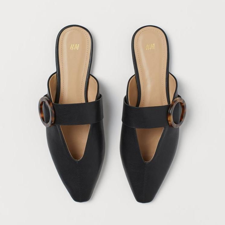 zapatos mule para esta temporada hm