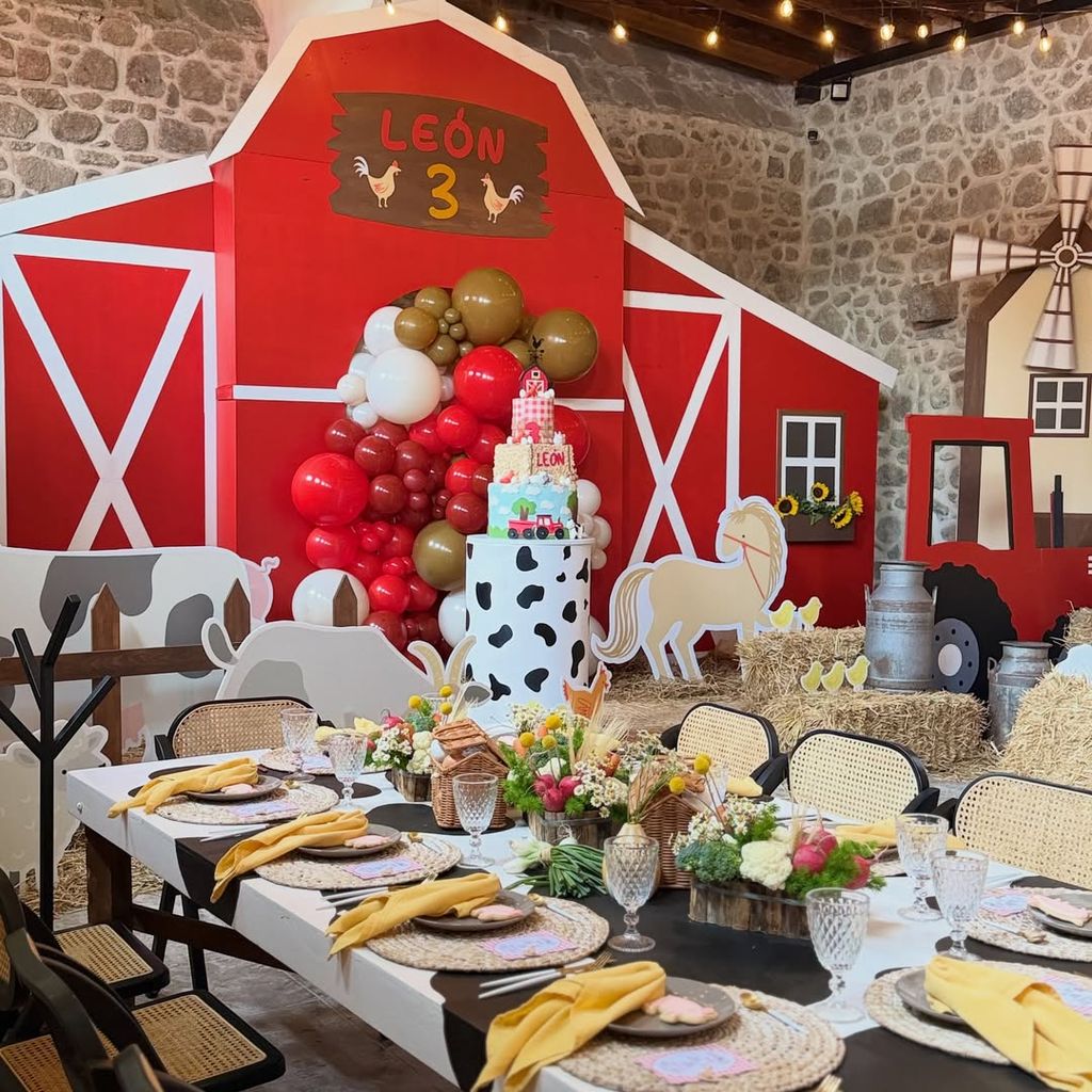 Todos y cada uno de los detalles de la fiesta estuvieron cuidadosamente pensados.