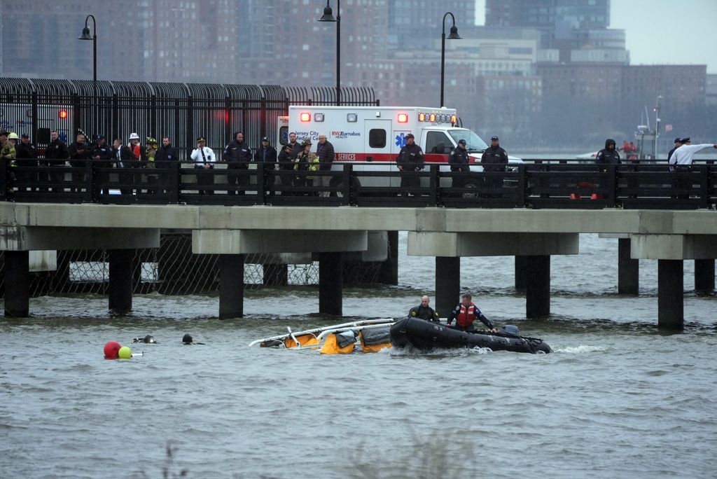 La escalofriante llamada de radio del piloto del helicóptero accidentado en Nueva York
