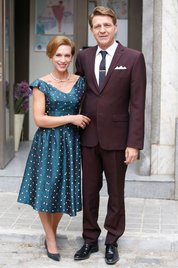 Laura Domínguez con Juanjo Artero en 'Amar es para siempre'