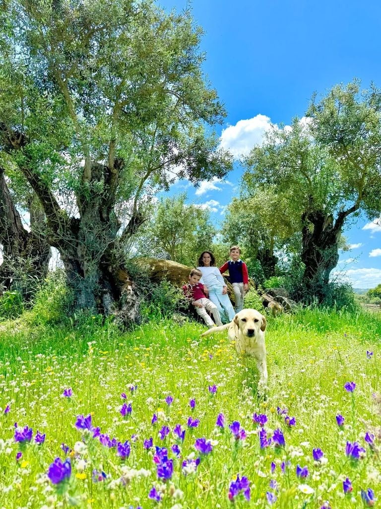Bárbara Coppel captó las fotos más especiales de sus hijos en este mágico lugar.