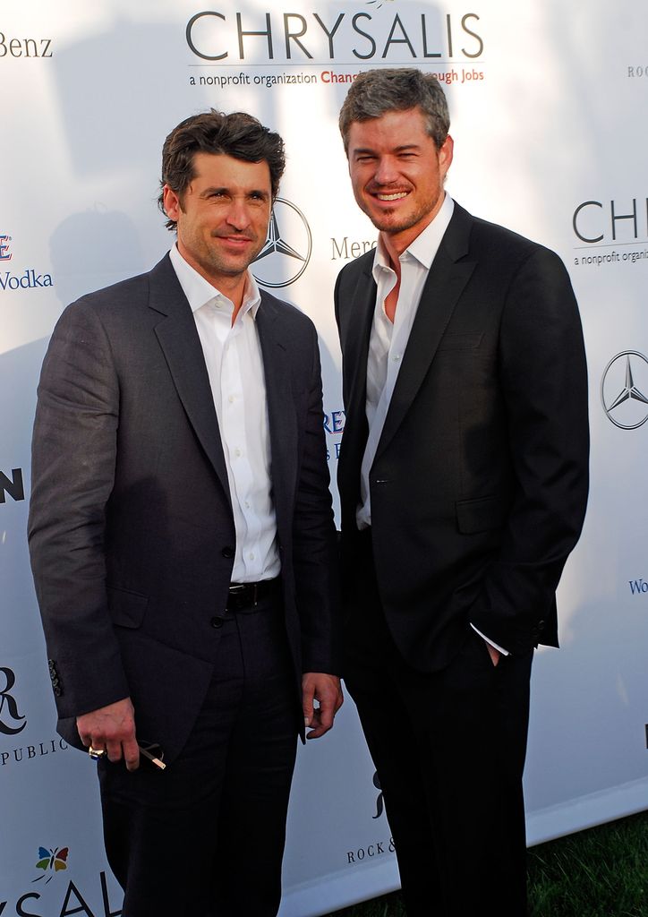 Los actores Patrick Dempsey y Eric Dane