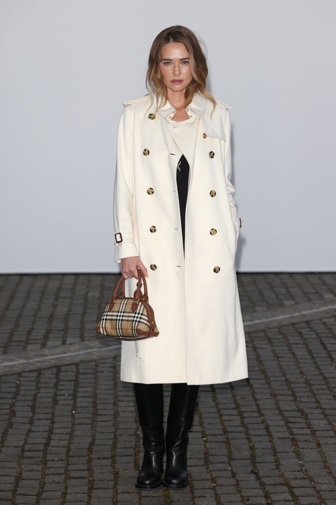 Gabriella Brooks, durante el desfile de Burberry Primavera/Verano 2027 (21 de septiembre de 2026).