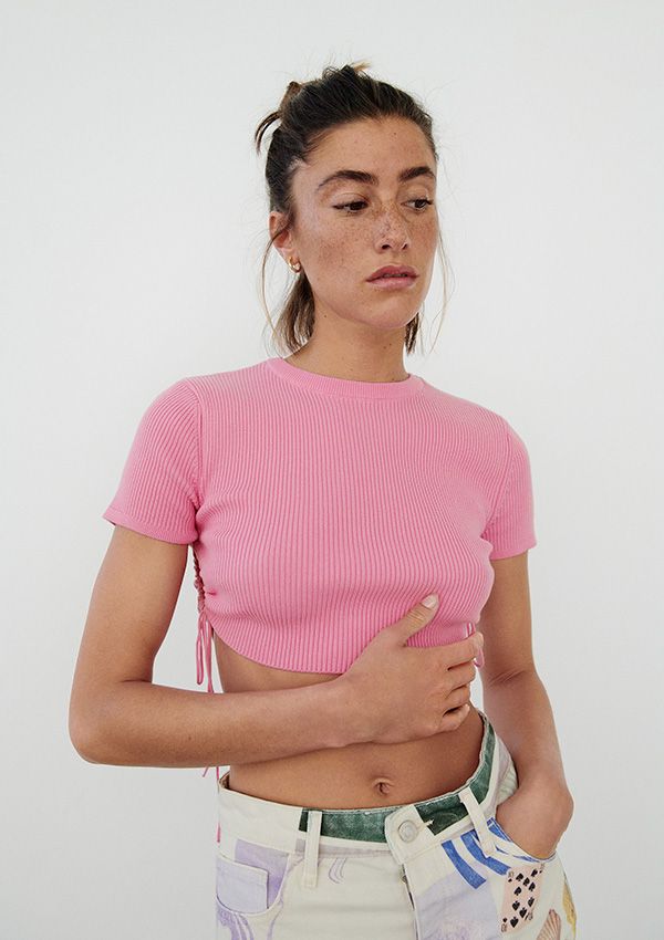 El top de Zara rosa que ha comprado Chiara Ferragni