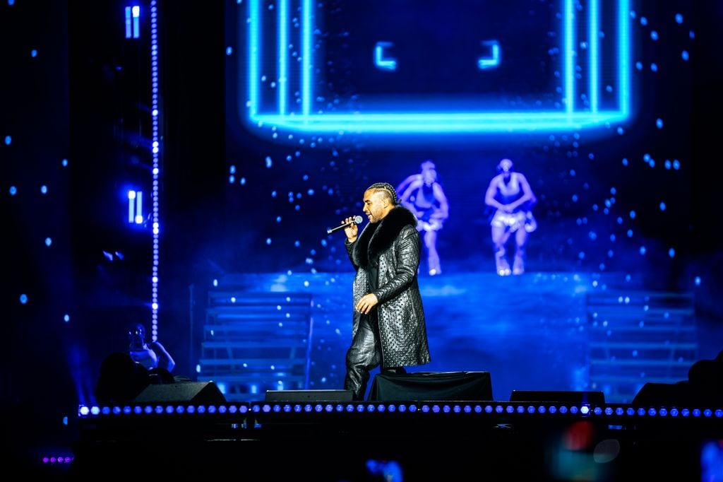 Don Omar ofreció dos concierto históricos en la Explanada del Estadio Azteca en la Ciudad de México.