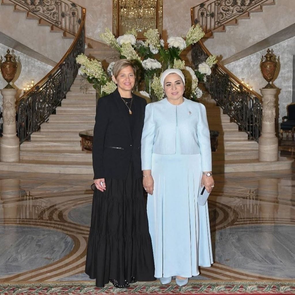 Con la Primera Dama de Colombia