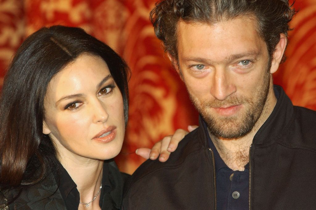 Vincent Cassel y Monica Bellucci en octubre de 2004
