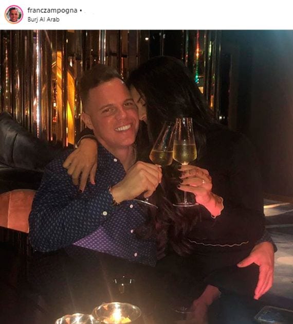 Francisca Lachapel y su novio