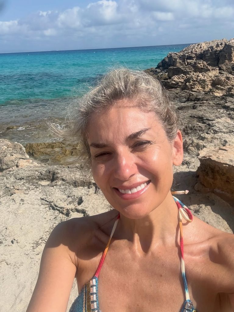 Sandra Golpe disfruta de sus vacaciones en Formentera