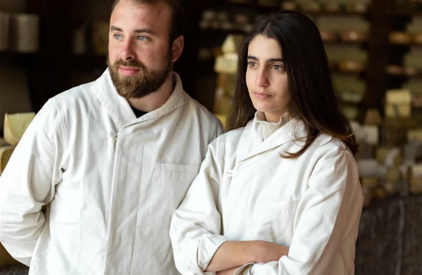 Clara Díez y Adrián Pellejo, al frente de Formaje