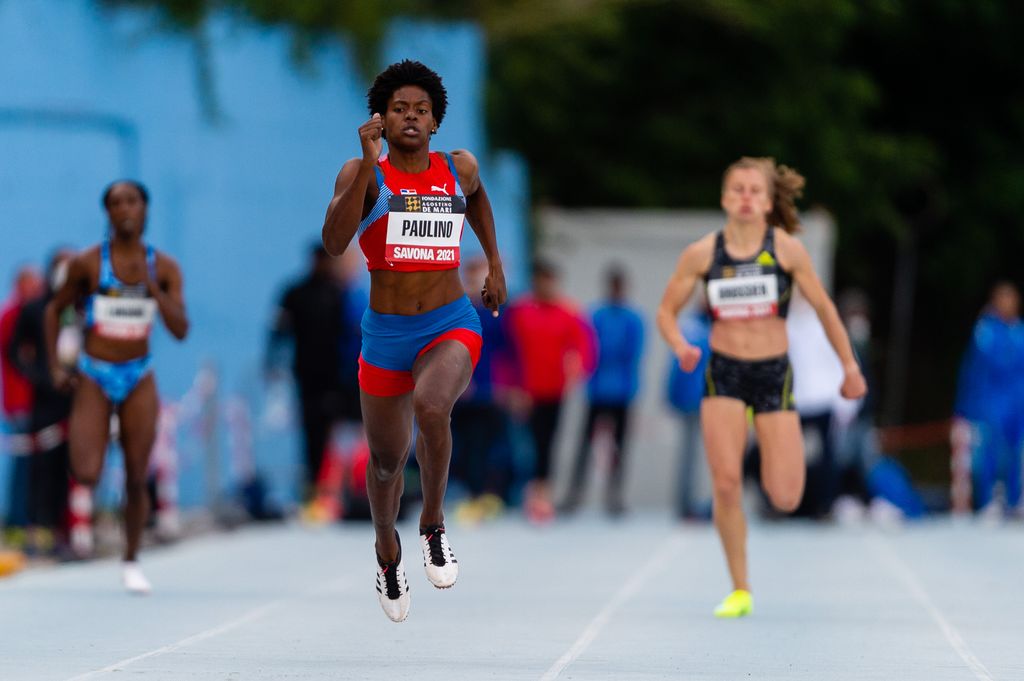 Paulino llegó al atletismo más tarde que muchas de sus rivales. Hoy, la campeona dominicana es la mujer a la que todas intentan alcanzar.