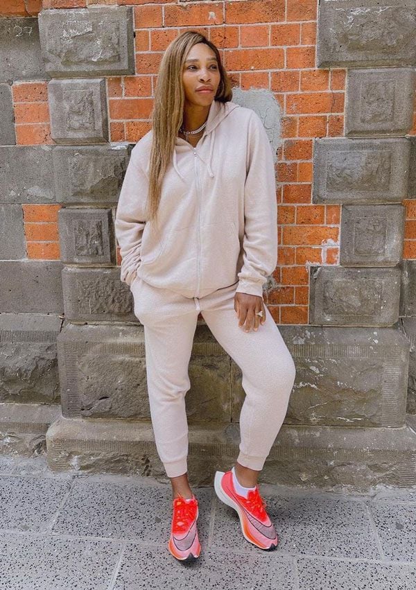 Serena Williams con conjunto deportivo de Serena