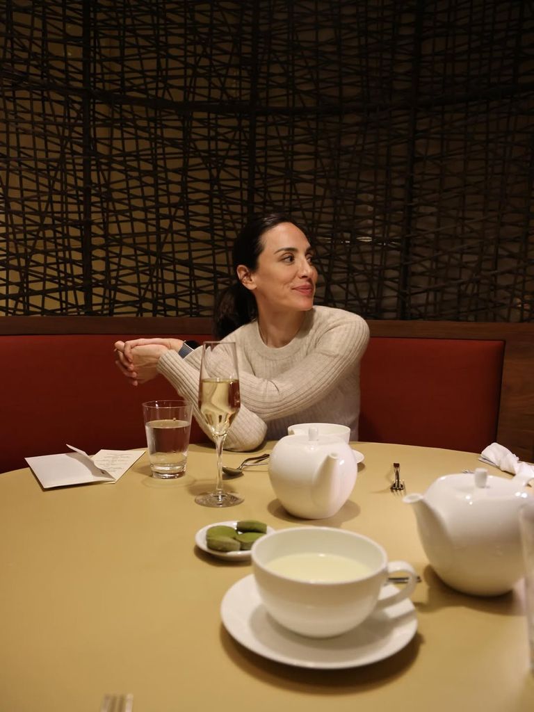 Tamara, en el restaurante del Four Seasons Hotel Kyoto