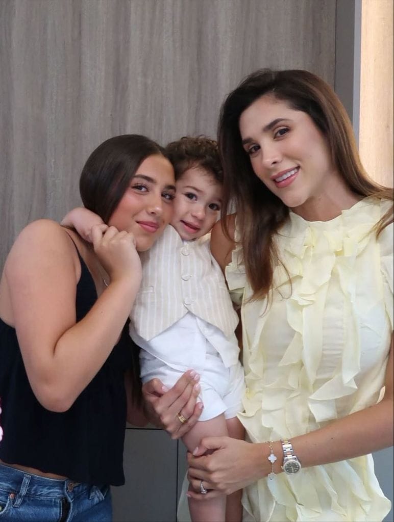 Daniela ospina celebró su cumpleaños junto a sus hijos