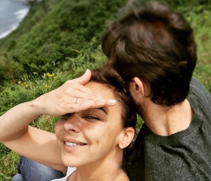 Chenoa y Miguel en Asturias 