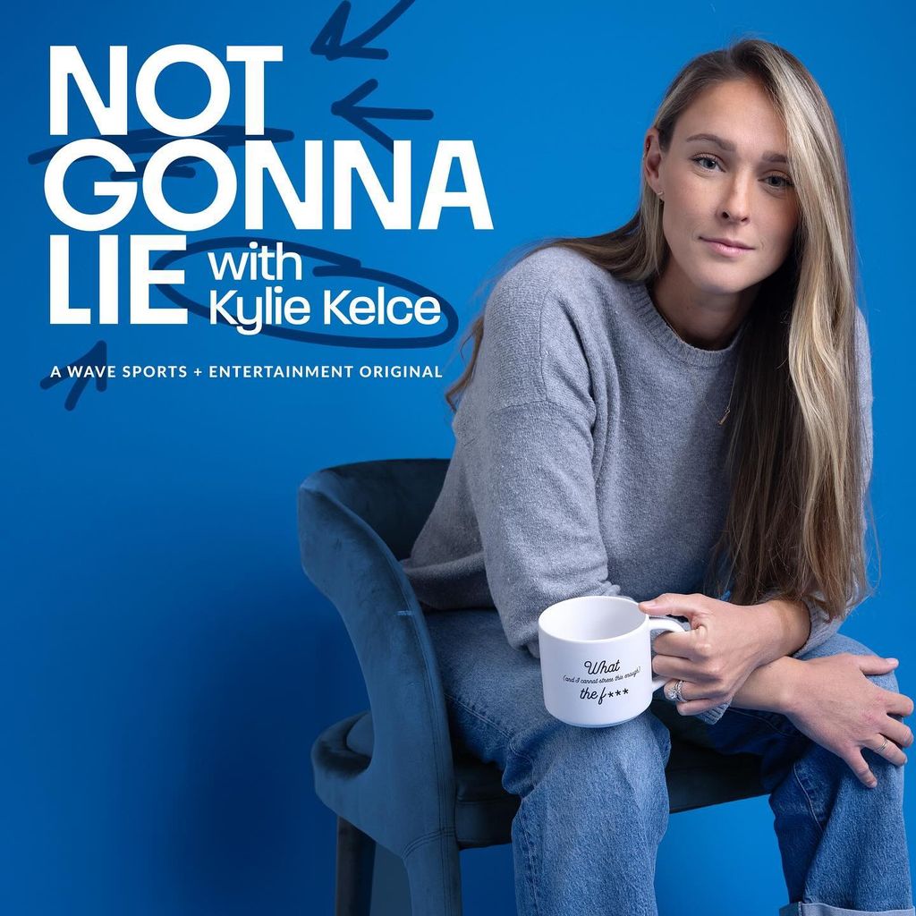 Kylie Kelce presenta el pódcast 'Not Gonna Lie'