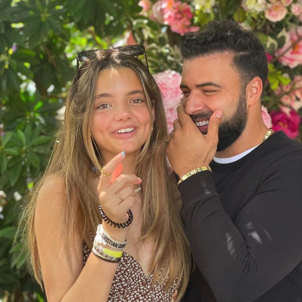 Jencarlos Canela y Oriana, hija de Gaby Espino