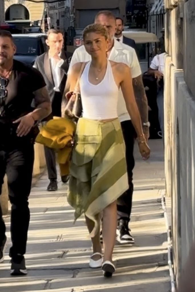 Zendaya en las calles de la capital francesa 