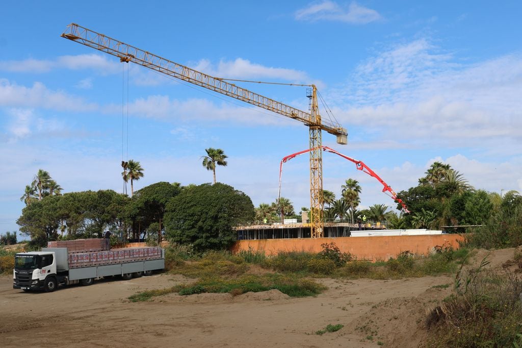 Las obras de la nueva mansión de Antonio Banderas en Marbella