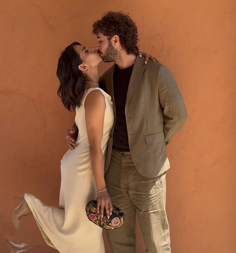 Lola y Cosme en una boda reciente