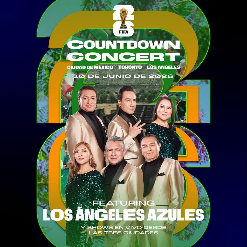 Los Ángeles Azules serán parte de este gran concierto en la Ciudad de México 