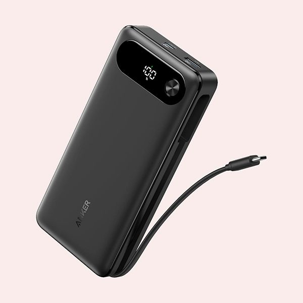 Anker Cargador portátil de 20.000 mAh con Cable USB C Integrado