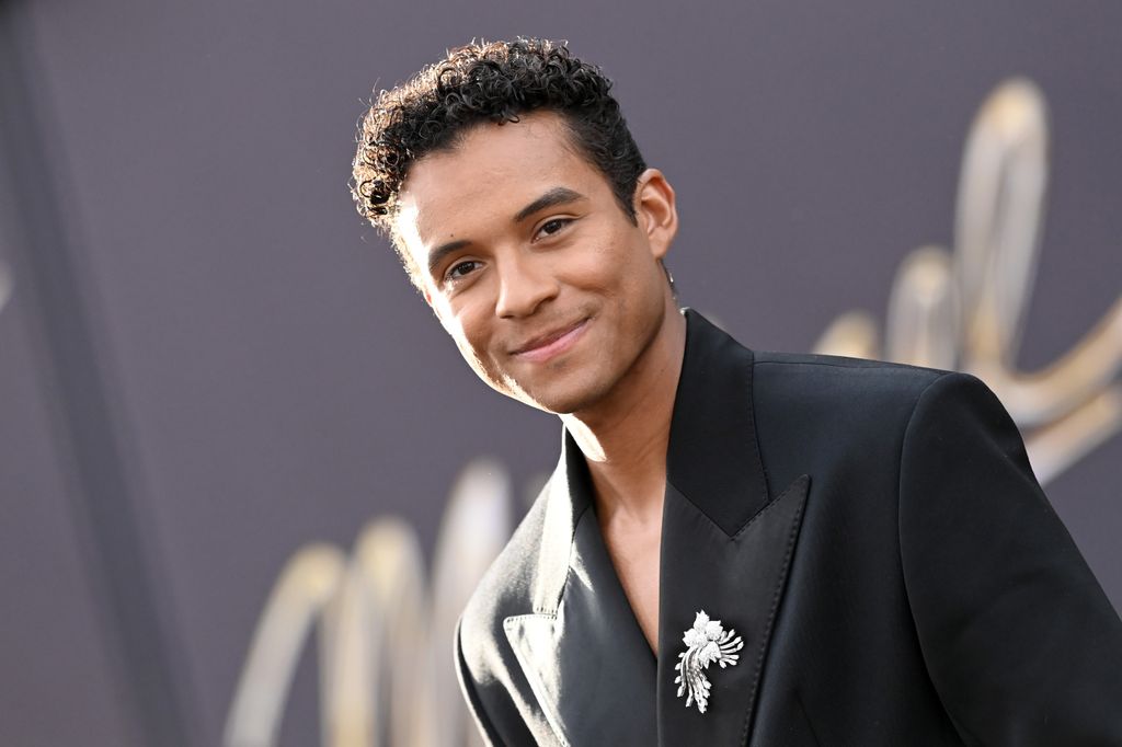 Jaafar Jackson en la premier de 'Michael' en el Dolby Theatre, el 20 de abril en Hollywood, California.