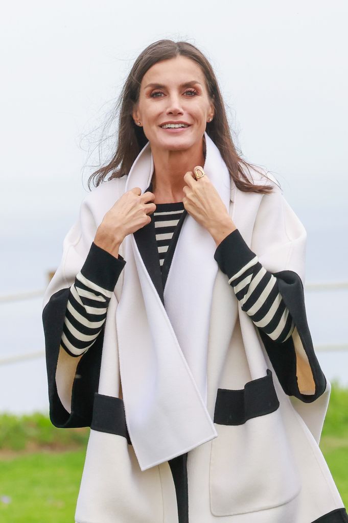 Imagen de la reina Letizia en una de sus visitas a Asturias