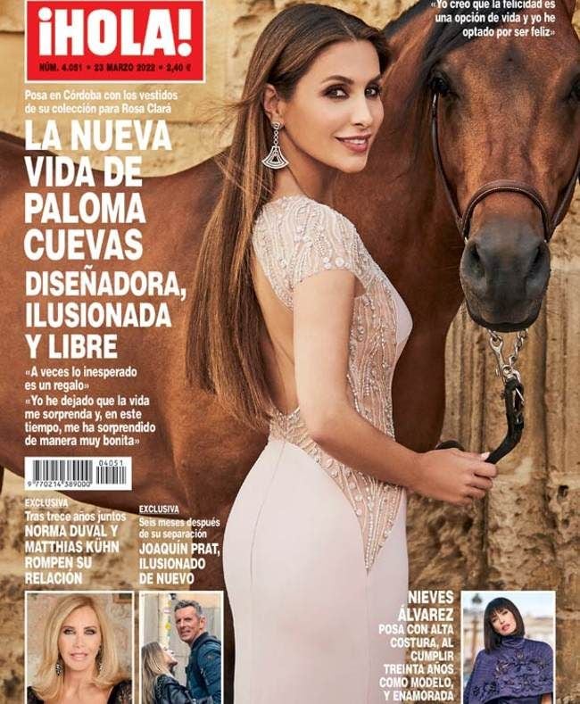 Portada '¡HOLA!': Joaquín Prat, enamorado