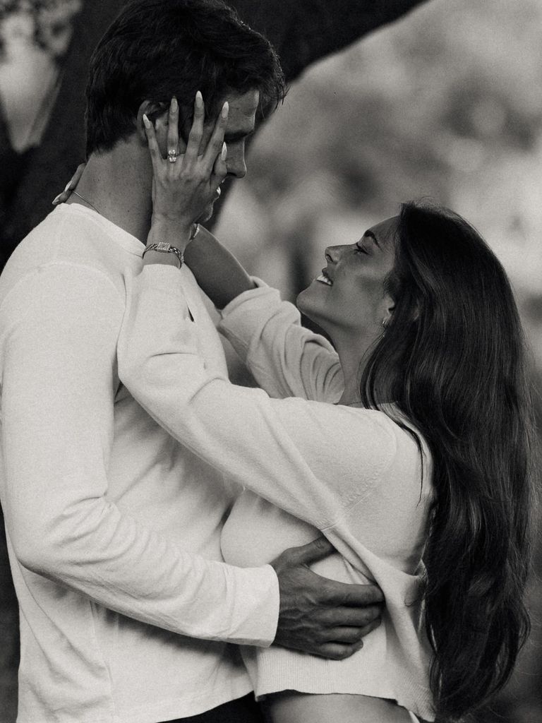 Madison Beer y Justin Herbert