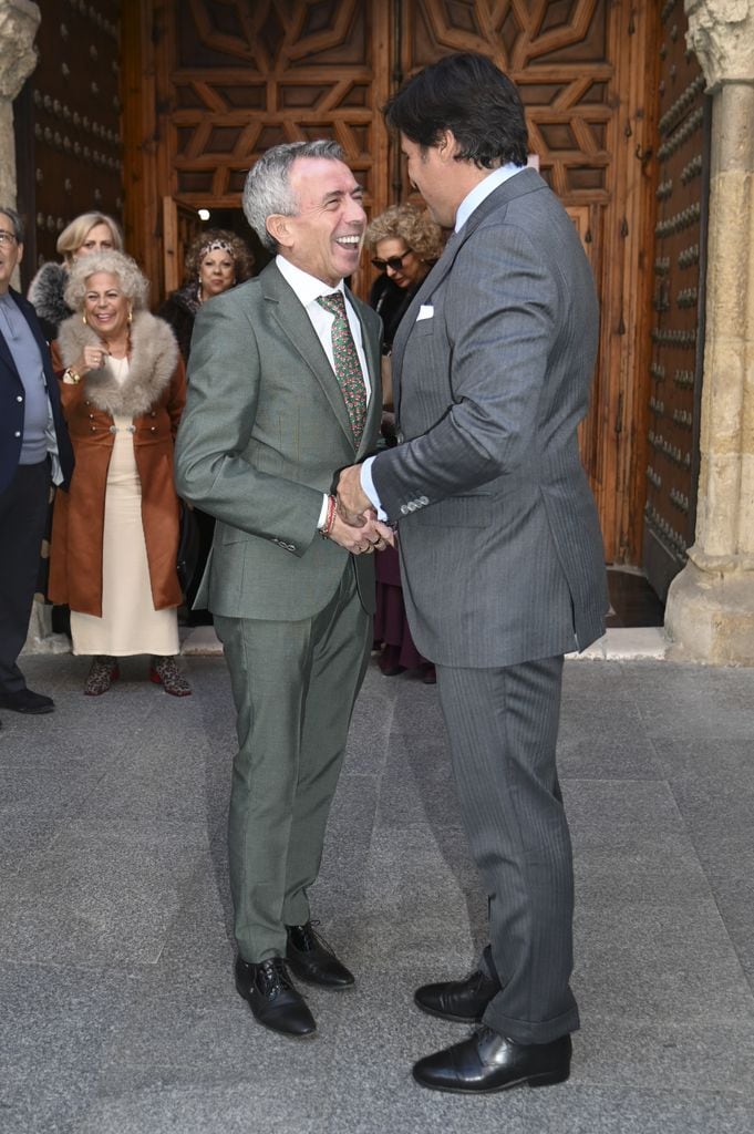 Francisco Rivera y El Turronero, padre y padrino de Nicolás 