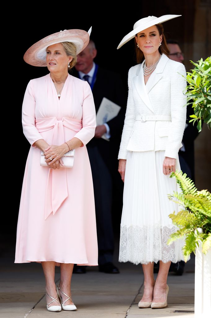 Kate Middleton con Sofia, duquesa de Edimburgo. 