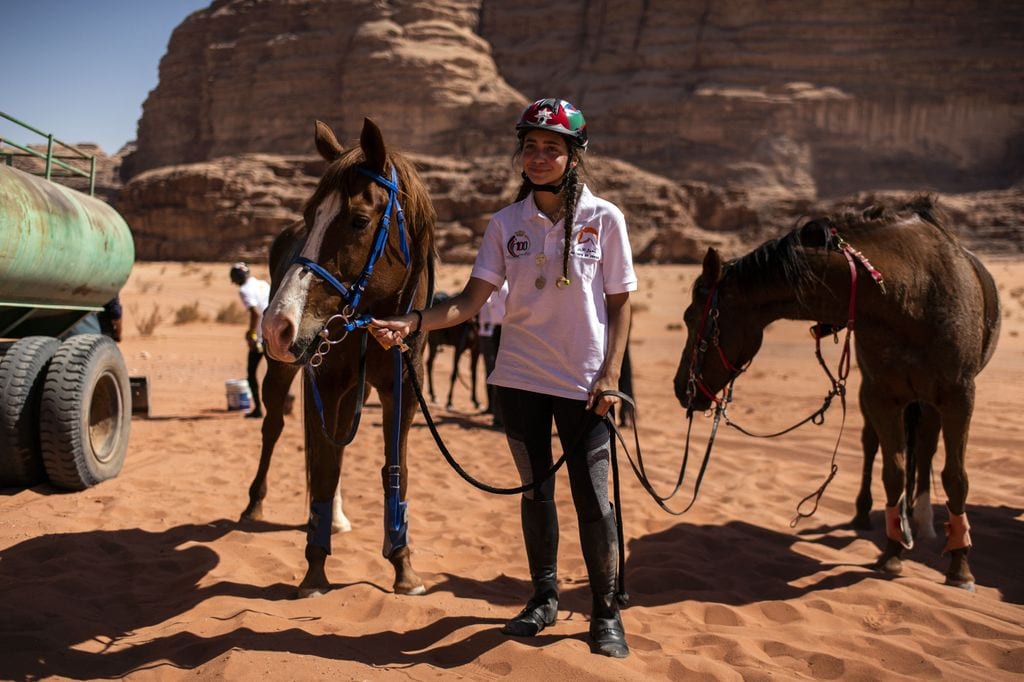 Jalila Bint Ali, apasionada del deporte y la hípica